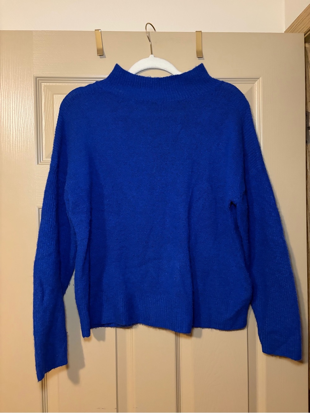 Time and Tru Royal Blue Sweater